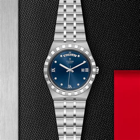 tudor day date diamond dial|tudor royal blue dial.